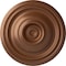 Ekena Millwork Traditional Ceiling Medallion (Fits Canopies up to 4"), 14 3/4"OD x 1 3/4"P, Polished Copper CM14TRPOS - alternate 1
